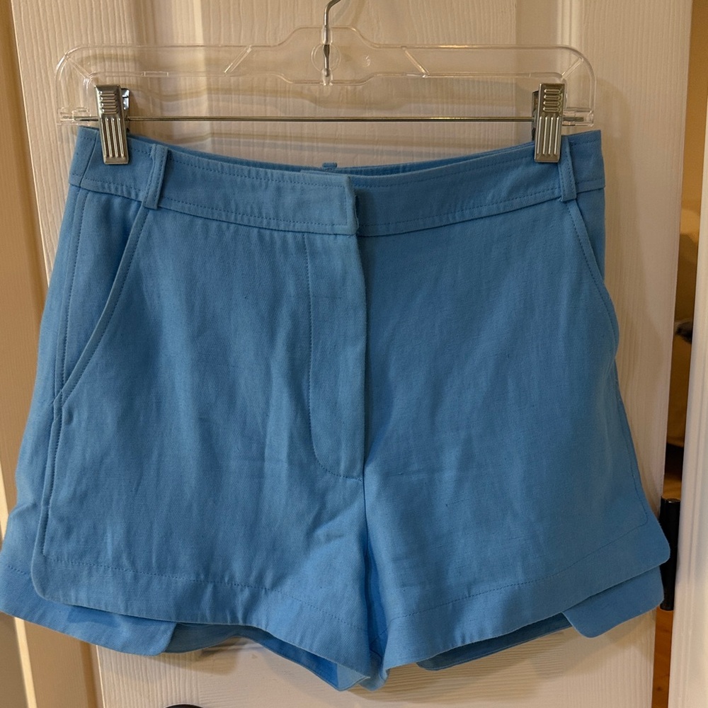 Alexis Sky Blue High Waist Women's Shorts